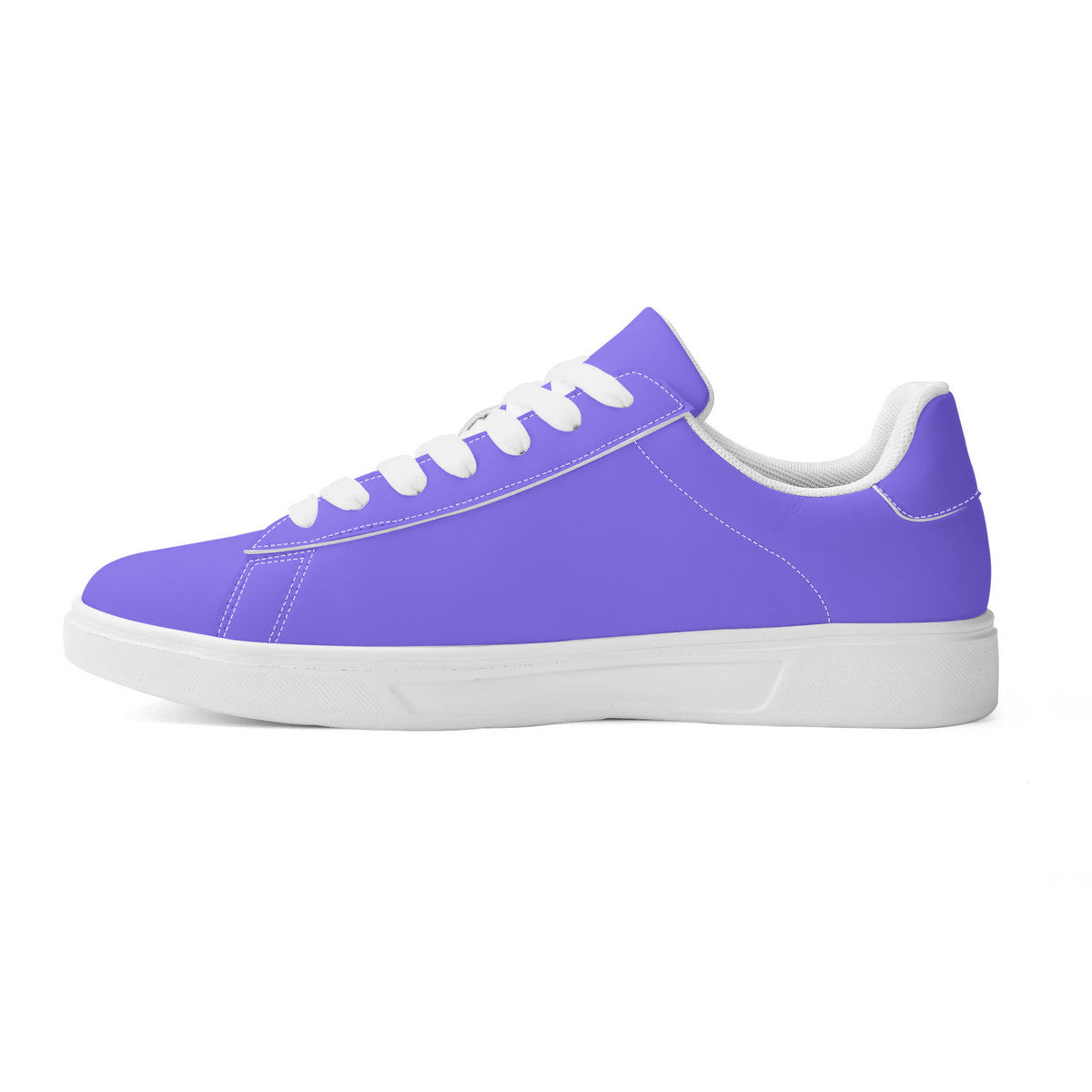 Purple Unisex Premium Synthetic Leather Sneakers