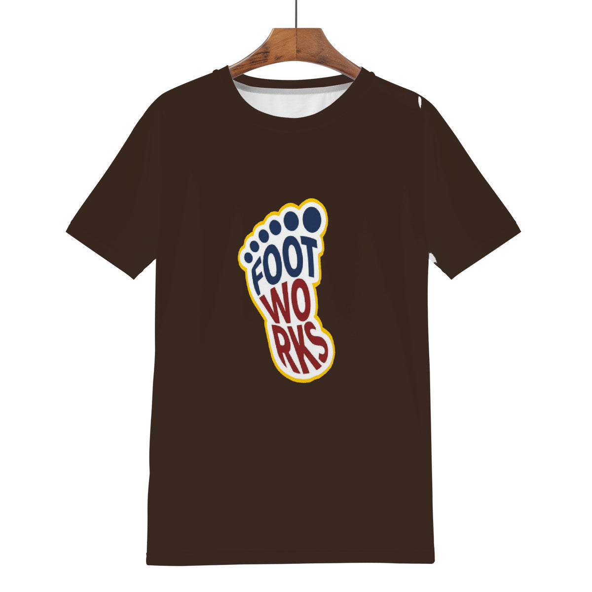 Brown Print  swag T-Shirt