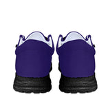 Ravens Purple Canvas Loafers