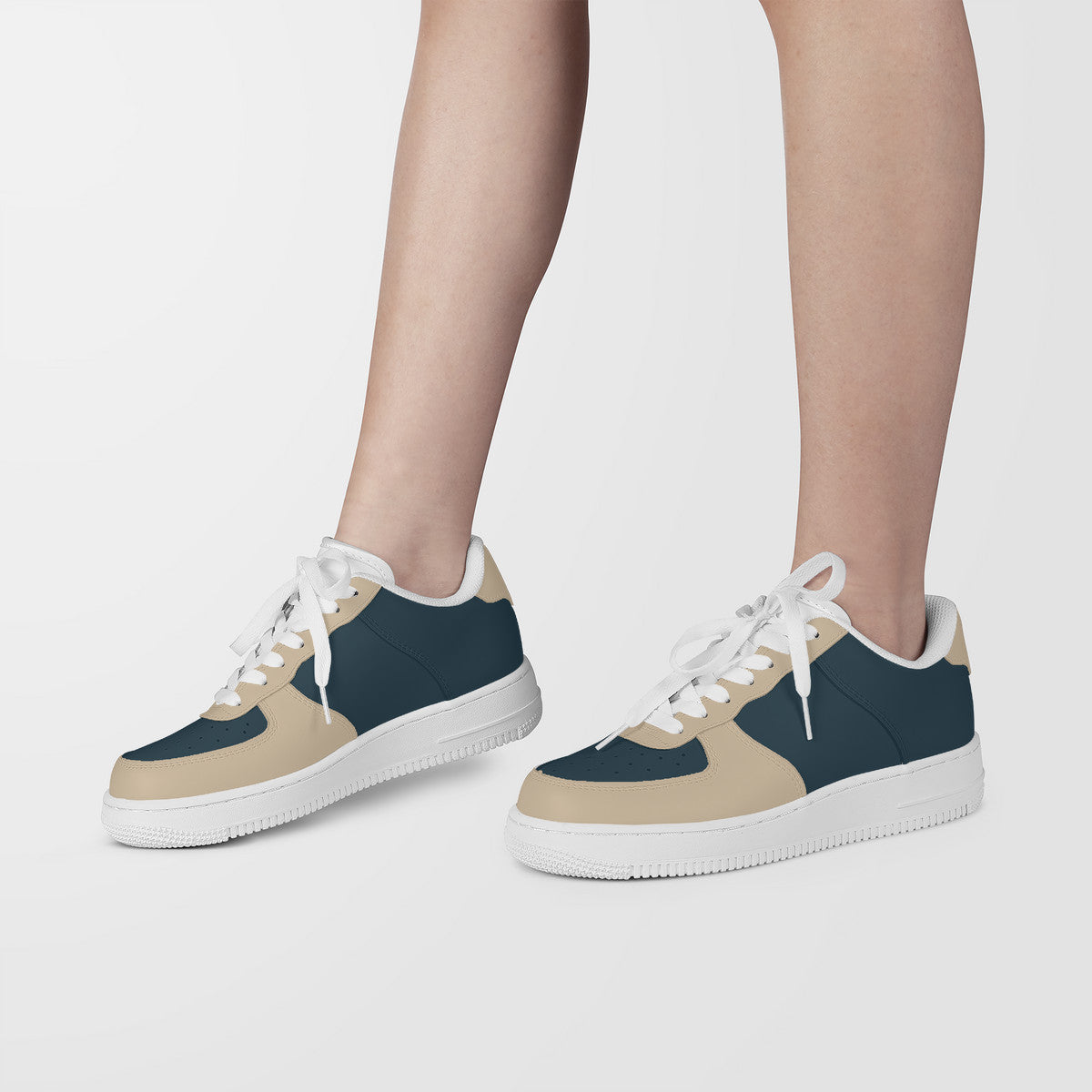 Smoky Blue Low Top Unisex Sneaker