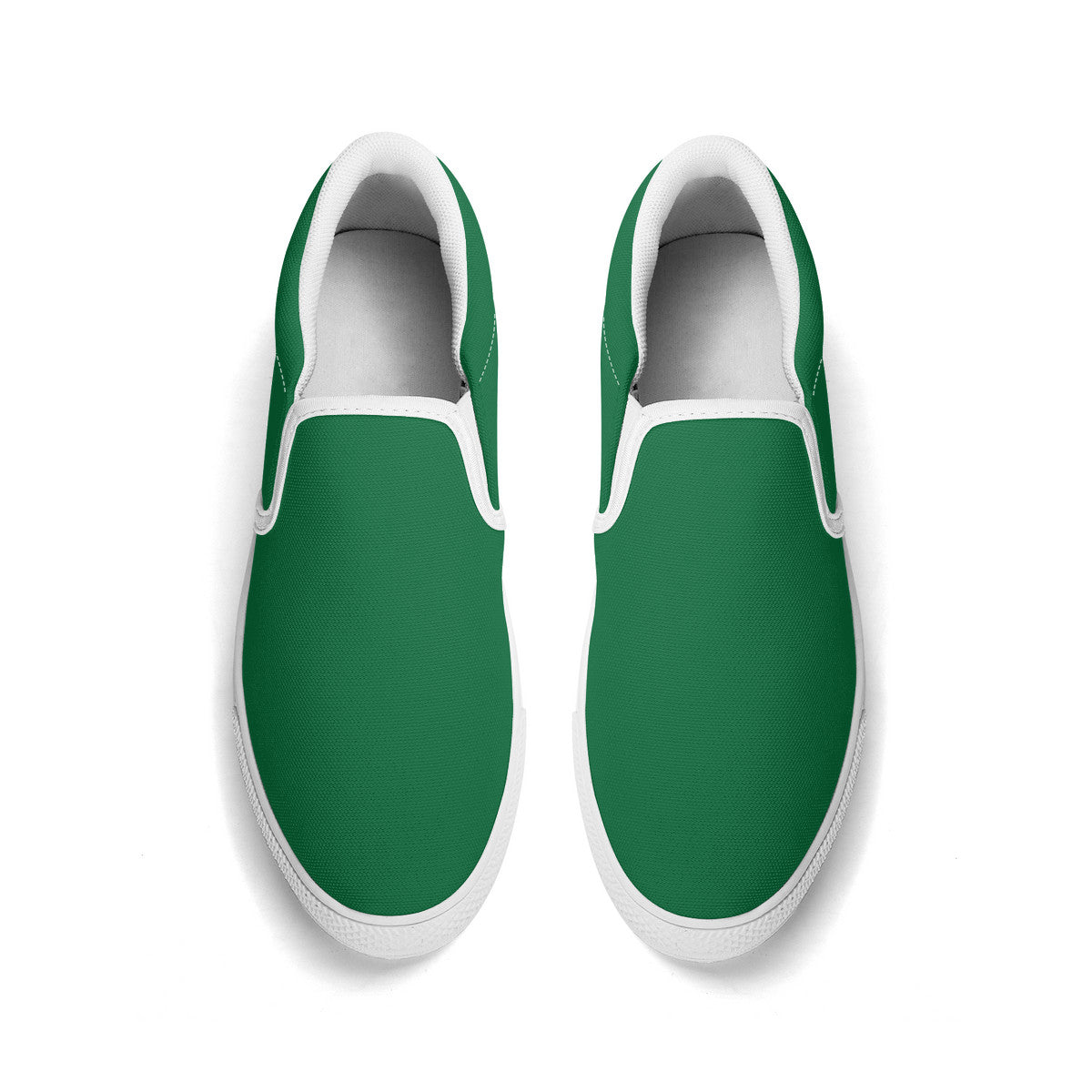 Green Unisex Slip-on Shoes