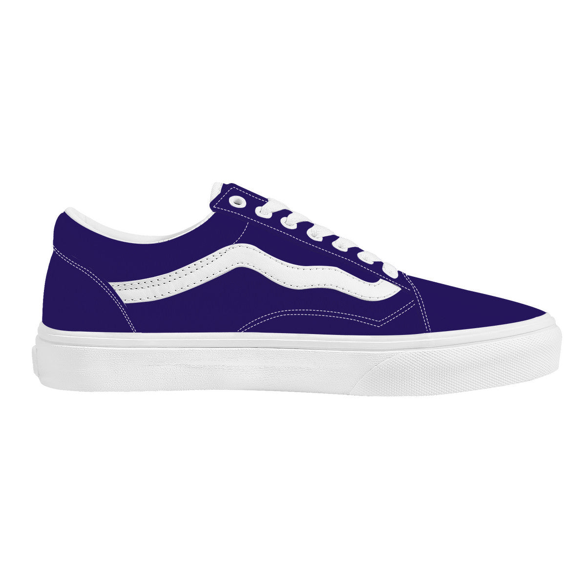 Ravens Purple Low Top Flat Sneaker