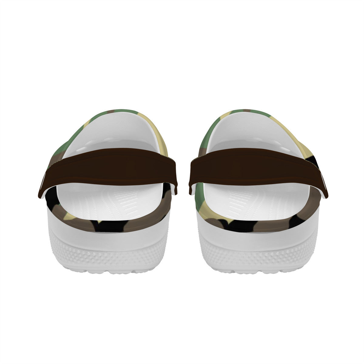 Kids Camo Pattern Clogs
