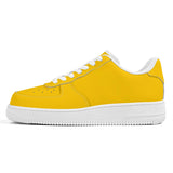 Bannana Yellow Unisex Microfiber Sneakers