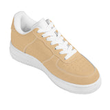 Tan Low Top Unisex Sneaker