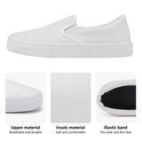 White New Style Skate Slip On Shoes