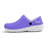 Purple Unisex Lightweight Nursing Clogs