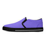 Purple Unisex Slip-on Shoes