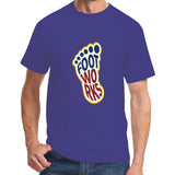 Purple Print  swag T-Shirt