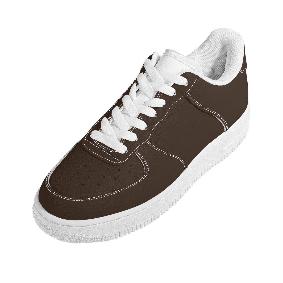 Brown Low Top Unisex Sneaker