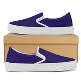 Ravens Purple Skate Slip On Shoes