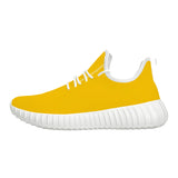Bannana Yellow  Mesh Knit Sneakers