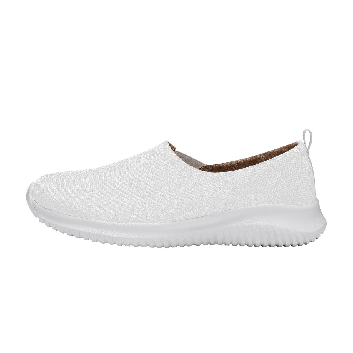 White Women's Casual Slip On Shoe