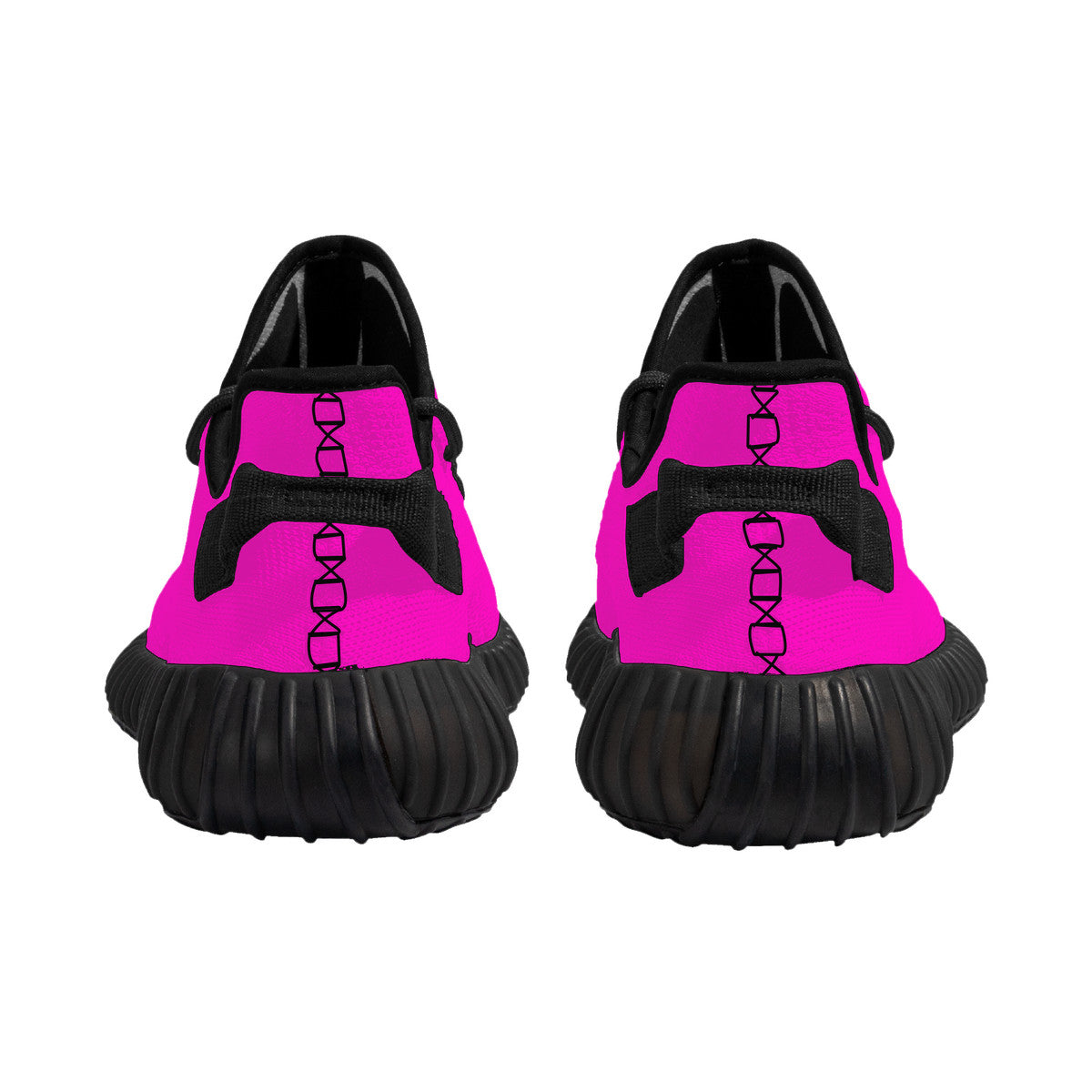 Hot Pink Breathable Mesh Knit Sneaker