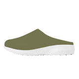 Olive Green Mesh Slipper