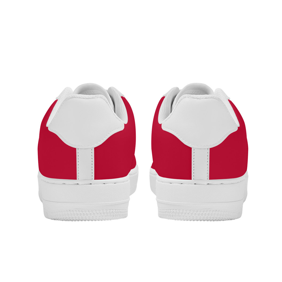 Red Low Top Unisex Sneaker
