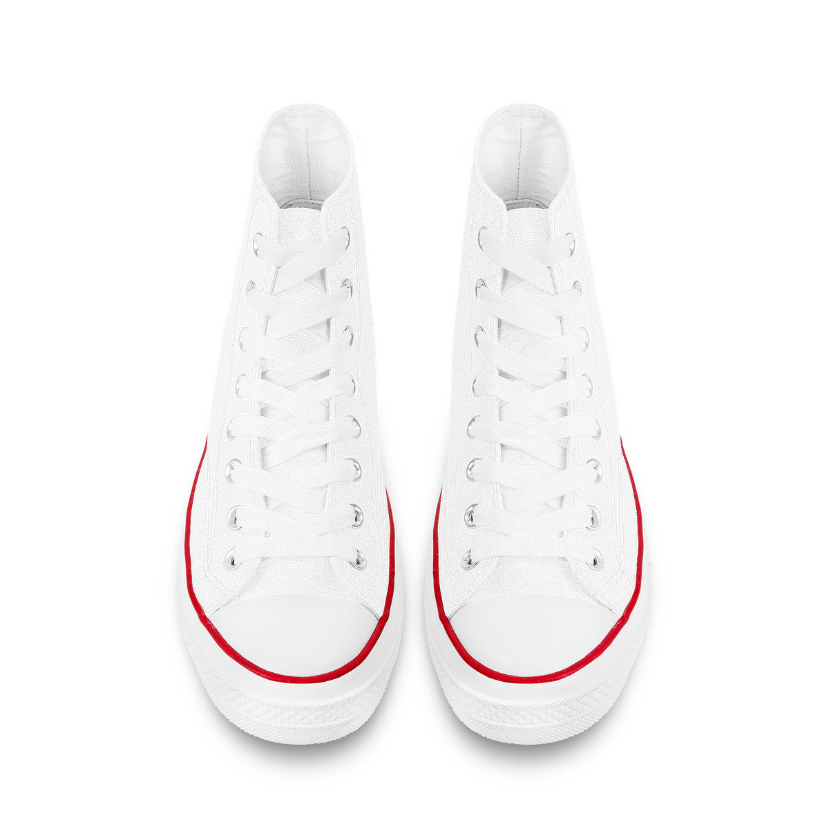 White High Top Canvas Shoes