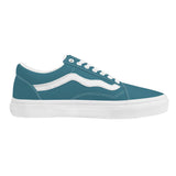 Teal Low Top Flat Sneaker
