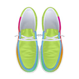 Unisex Gradient Canvas Loafers