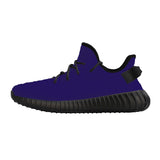 Ravens Purple  Breathable Mesh Knit Sneaker
