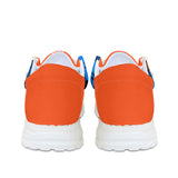 Orange unisex  Canvas Loafers