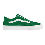 Green Low Top Flat Sneaker