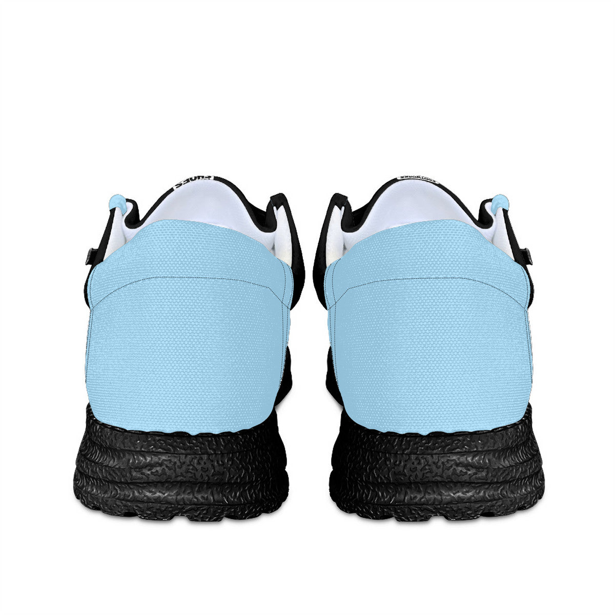 Black and Blue Canvas Loafers