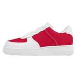 Red Low Top Unisex Sneaker