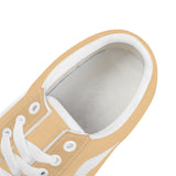Tan Low Top Flat Sneaker