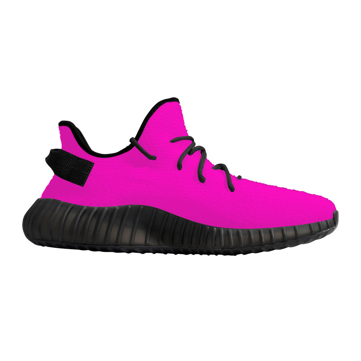 Hot Pink Breathable Mesh Knit Sneaker