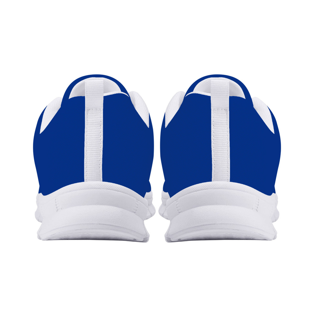 Navy Blue Sneakers - White