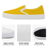 Bannana Yellow Skate Slip On Shoes