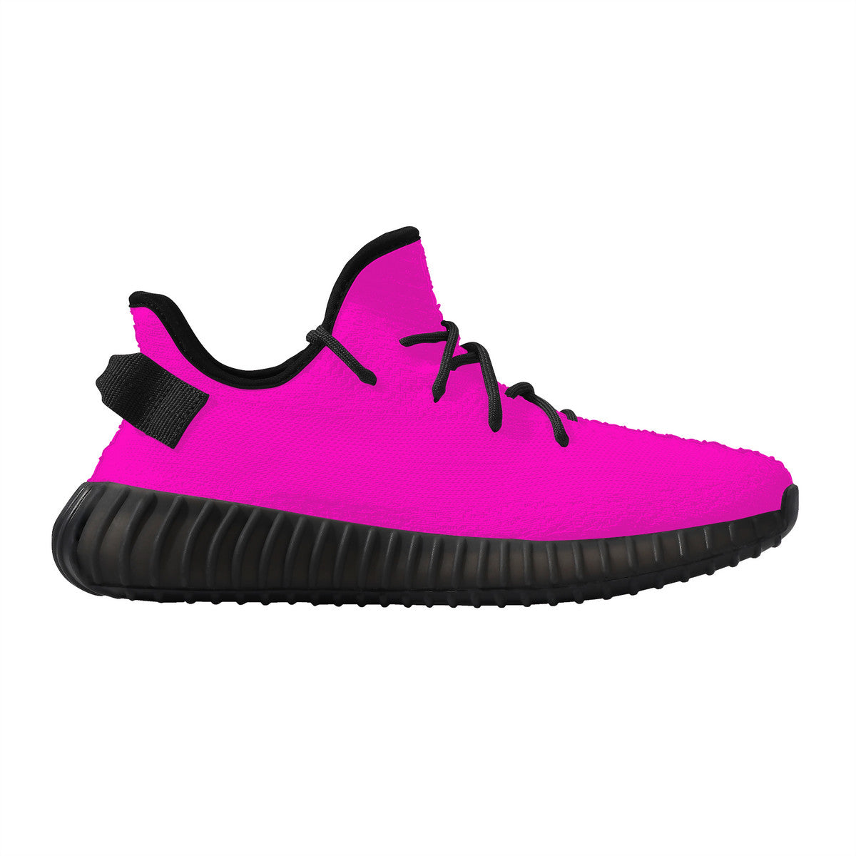 Hot Pink Breathable Mesh Knit Sneaker