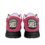 Unisex Pink Canvas Loafers