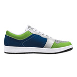 Seahawks Low-Top Synthetic Leather Sneakers
