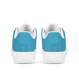Sky Blue Unisex Microfiber Sneakers