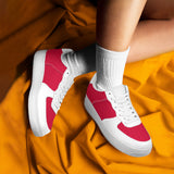 Red Low Top Unisex Sneaker