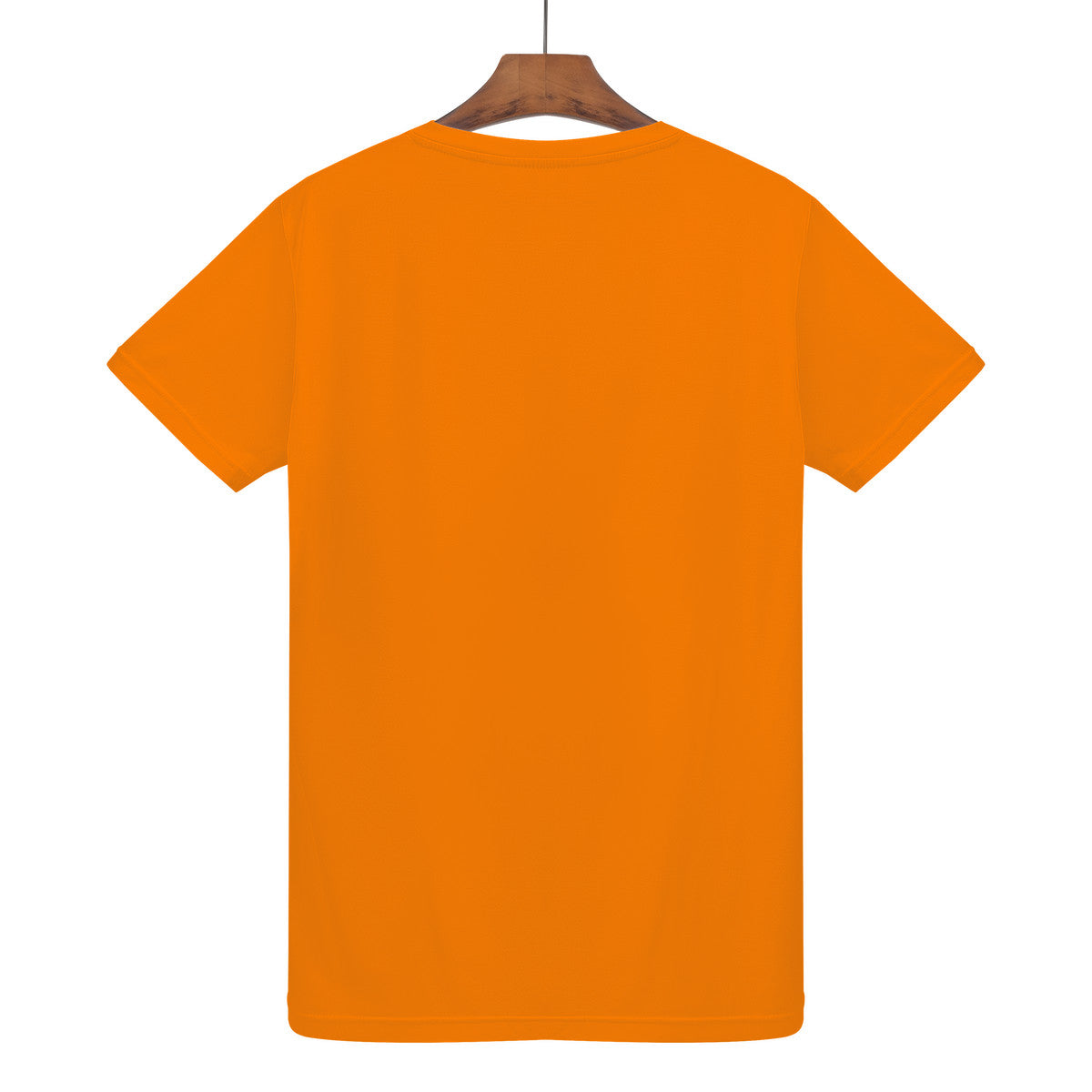 Orange  Print  swag T-Shirt