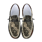 Woman’s Welcome to the Jungle Canvas Loafers