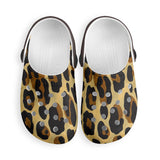 Kid's Leopard Pattern Casual Clogs