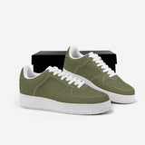 Olive Green Low Top Unisex Sneaker
