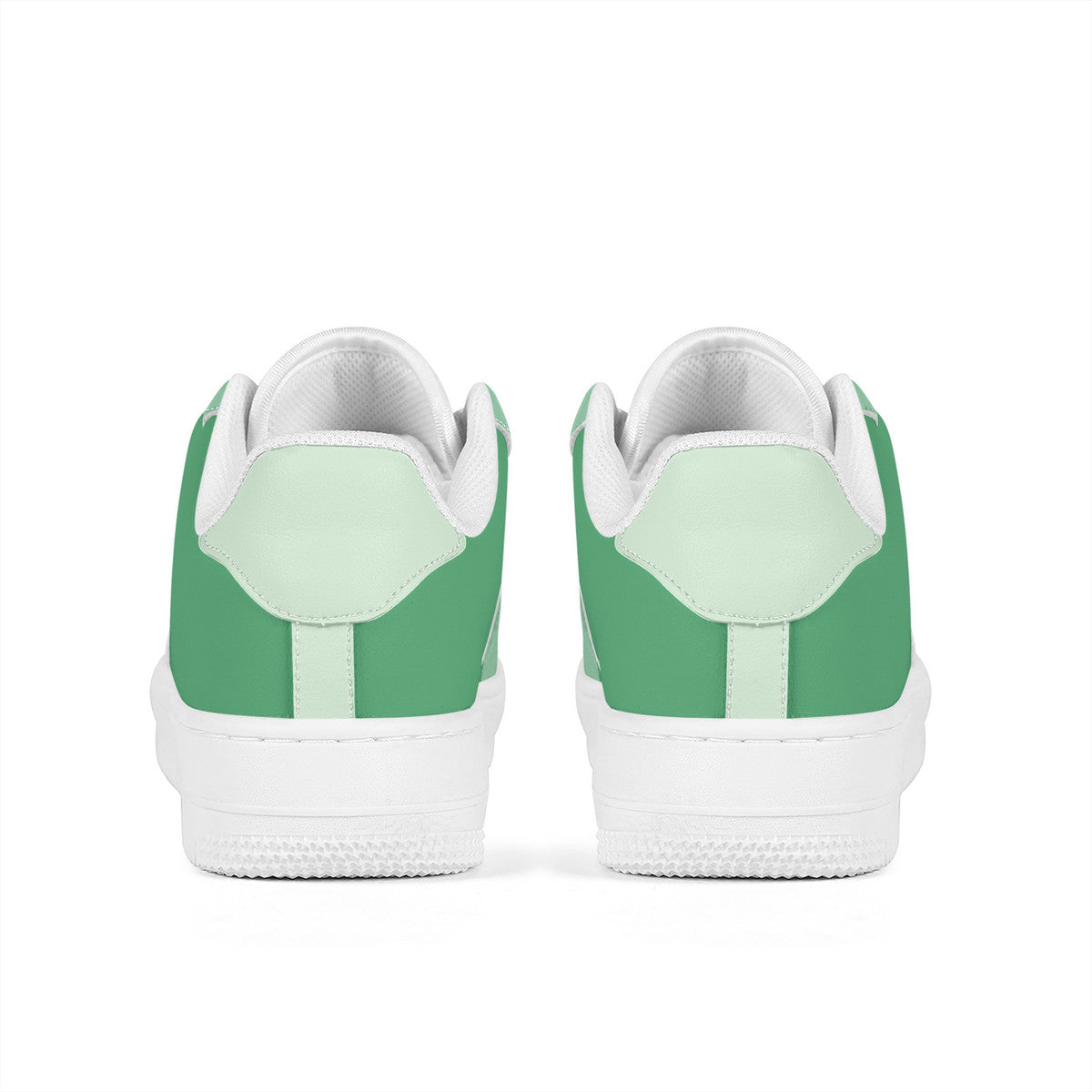 Hues of Green Unisex Microfiber Sneakers