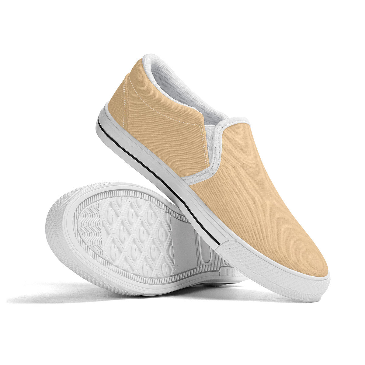 TanUnisex Slip-on Shoes