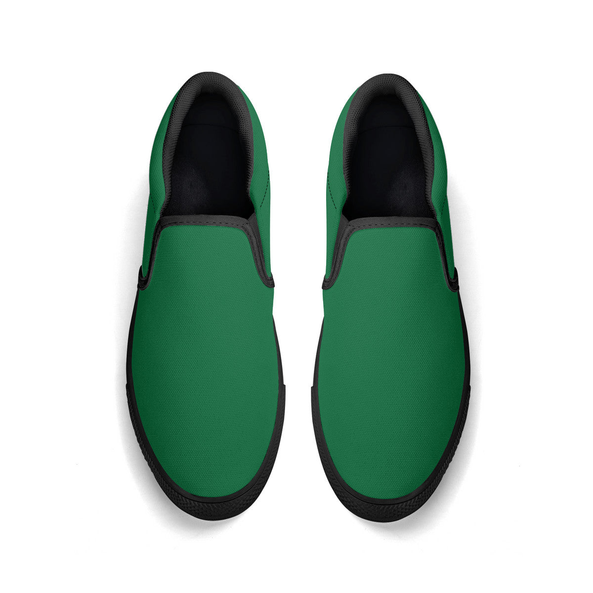 Green Unisex Slip-on Shoes