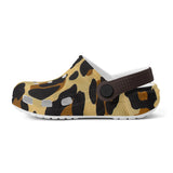 Kid's Leopard Pattern Casual Clogs