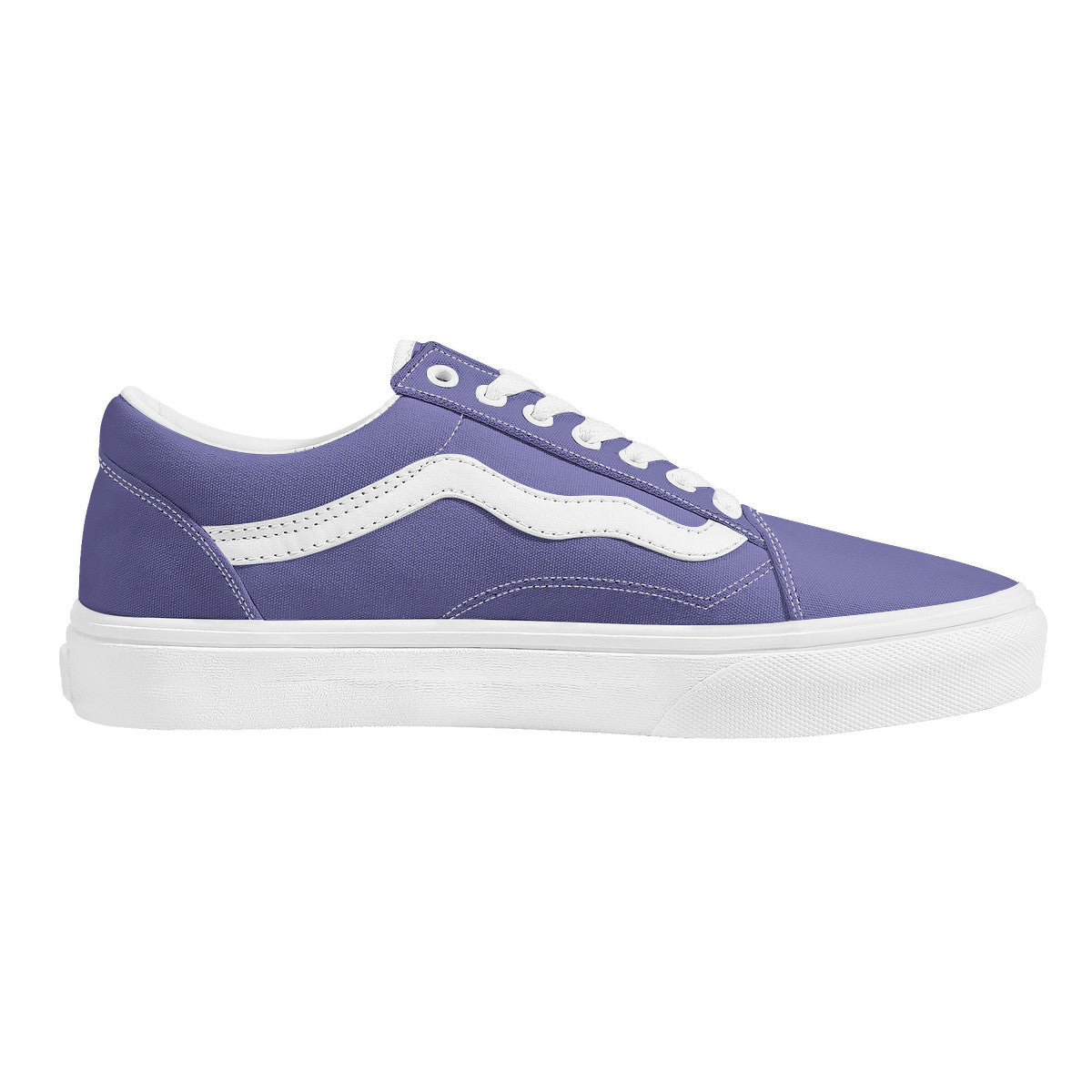 Lavender Purple Low Top Flat Sneaker