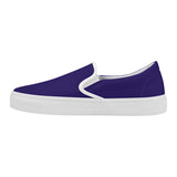 Ravens Purple Skate Slip On Shoes