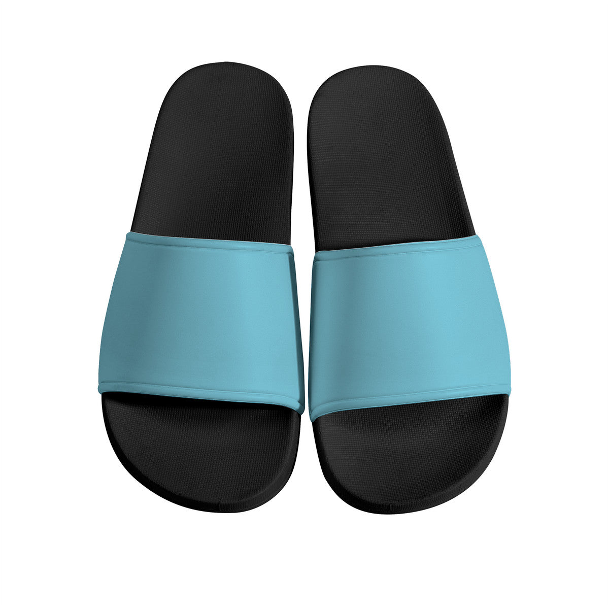 Blue Slide Sandals