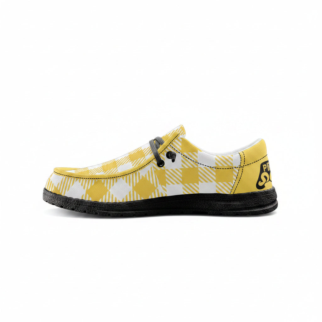 Yellow Unisex Canvas Loafers