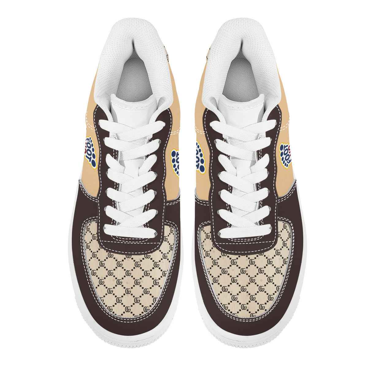 Brown Low Top Unisex Sneaker